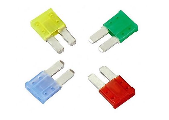 het Profiel Micro- van 32V 10A Lage Zekering, 2 Pin Mini Blade Fuses For Cars