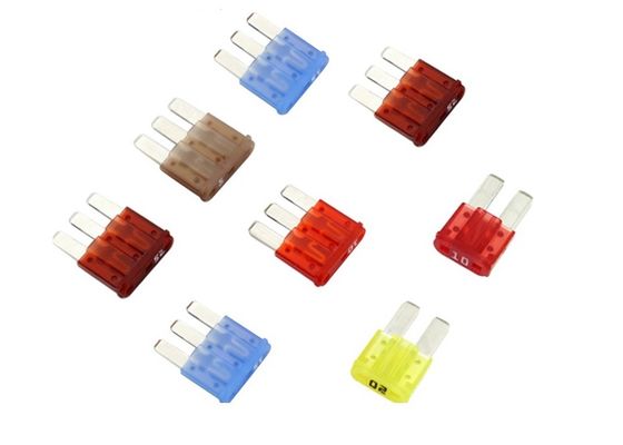 het Profiel Micro- van 32V 10A Lage Zekering, 2 Pin Mini Blade Fuses For Cars