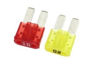 het Profiel Micro- van 32V 10A Lage Zekering, 2 Pin Mini Blade Fuses For Cars